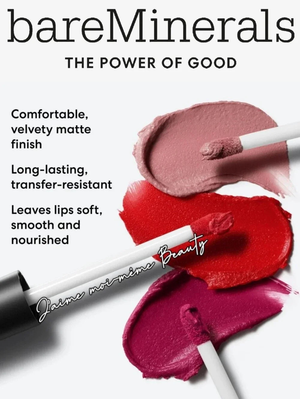 bareMinerals MINERALIST Lasting Matte Liquid Lipstick- Mighty Cool Midtone Pink